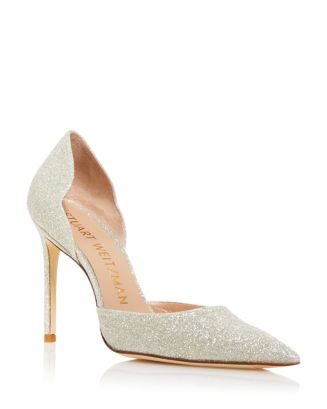 Stuart Weitzman Women's Stuart Scallop d'Orsay Pumps | Bloomingdale's