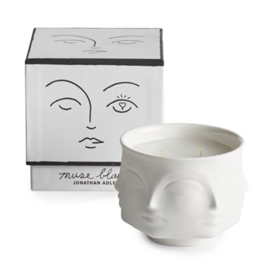 Muse Blanc Ceramic Candle