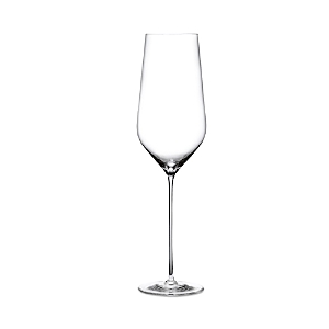 Nude Glass Stem Zero Champagne Glass In Clear