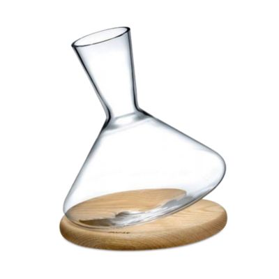 Balance Wine Decanter with Wooden Base