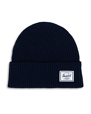 Herschel Supply Co. Polson Ribbed Knit Beanie In Peacoat