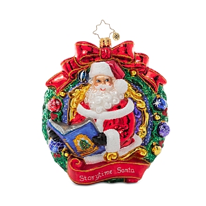 Christopher Radko Santa Story Time Ornament