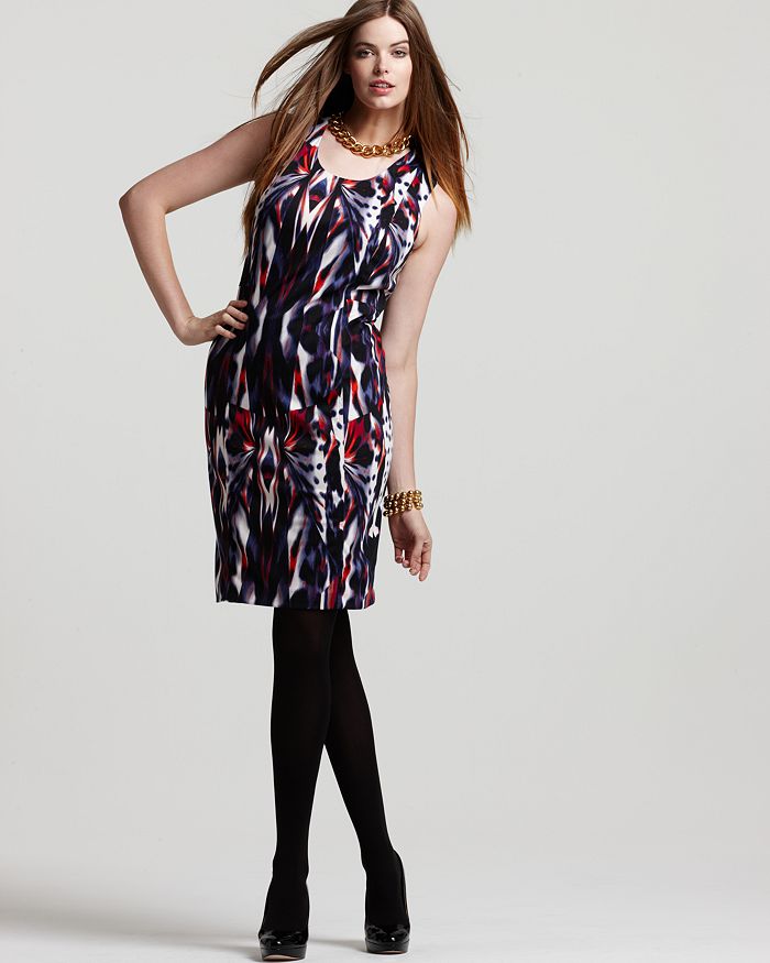 Calvin klein plus sale size dresses bloomingdale's