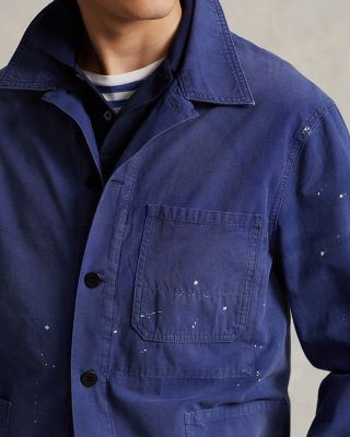 Polo Ralph Lauren Distressed Denim Chore Jacket | Bloomingdale's
