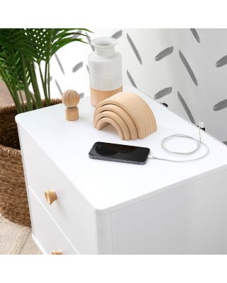 Lolly Nightstand with USB Port