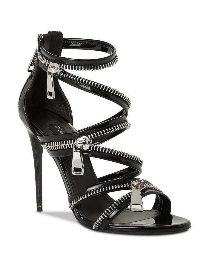 Dolce & Gabbana Black White Striped Tights Stockings Women's Women
