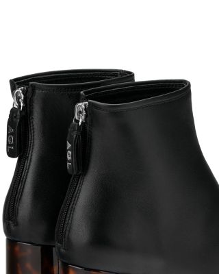 Women&#39;s Veta Back Zip Block Heel Booties