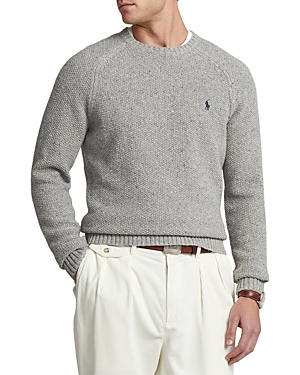 Polo Ralph Lauren Wool-blend Sweater In Grey Donegal