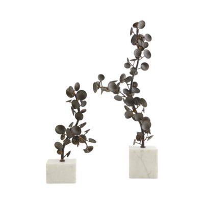 Labrynth Sculpture, Set of 2