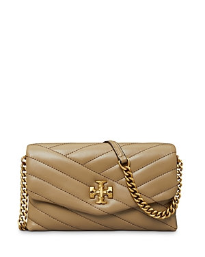 NEW NWT Tory Burch Kira Chevron Chain Wallet Quilted France