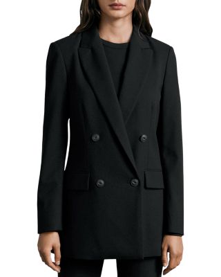 rag & bone ICONS Andie Twill Double Breasted Blazer | Bloomingdale's