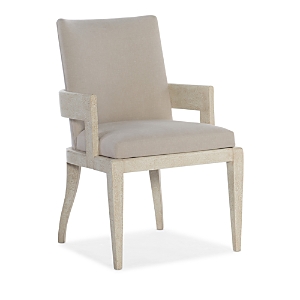 Hooker Furniture Cascade Upholstered Armchair In Light Wood