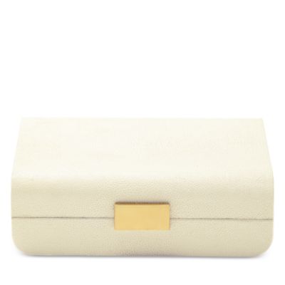 Modern Shagreen Small Jewelry Box