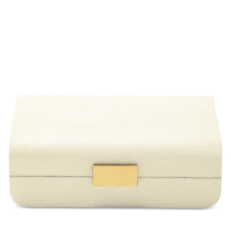 AERIN Modern Shagreen Small Jewelry Box