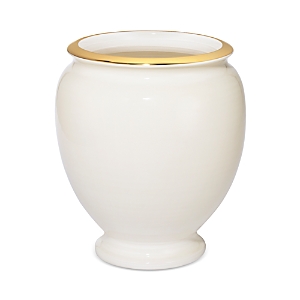 Shop Aerin Siena Medium Vase In Cream