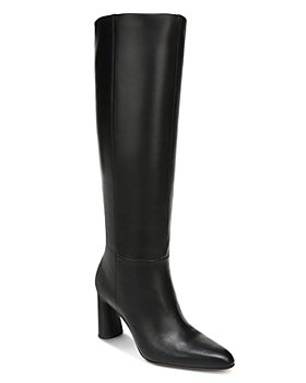 Robert Clergerie Leather Knee Boots in Grey Womens Shoes Boots Over-the-knee boots White 