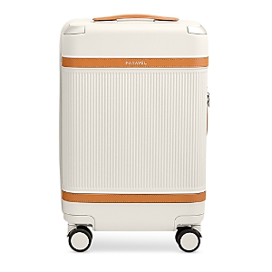 Shop Paravel Aviator Carry On Plus Spinner Suitcase In Beige