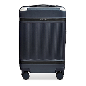 Paravel Aviator Carry On Plus Spinner Suitcase In Scuba Navy