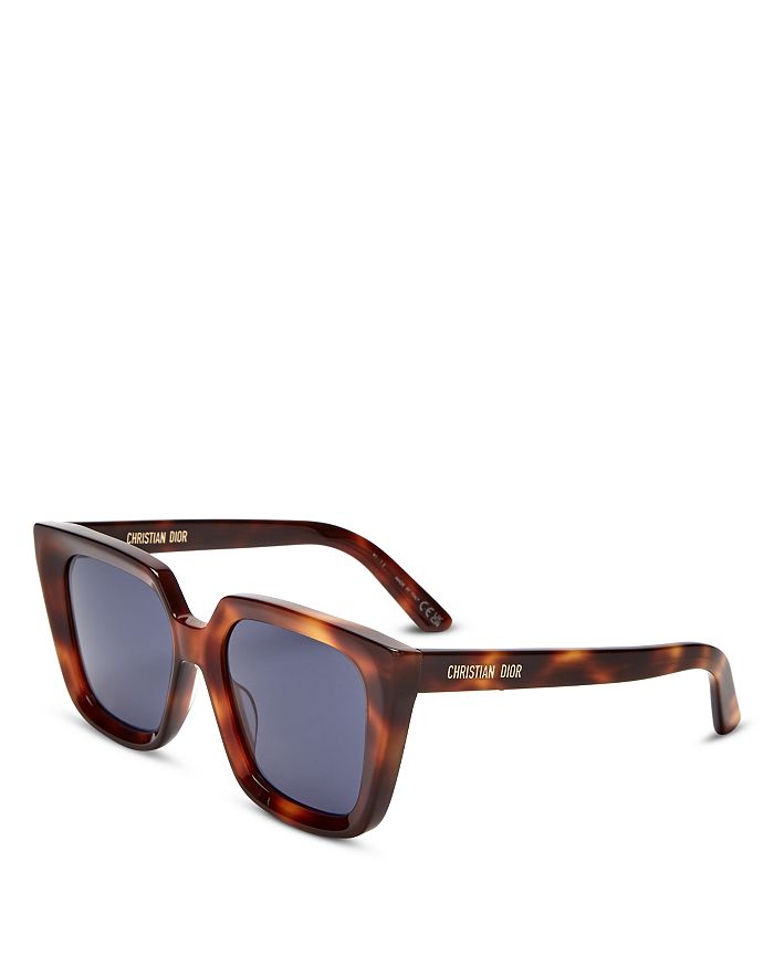 DIOR DiorMidnight S1I Square Sunglasses 53mm | Bloomingdale's