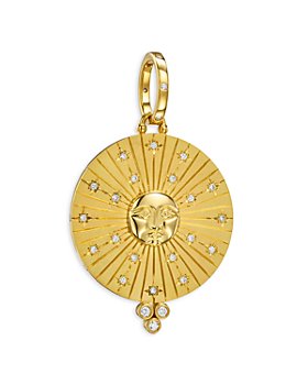 Temple St. Clair - 18K Yellow Gold Celestial Diamond Pendant