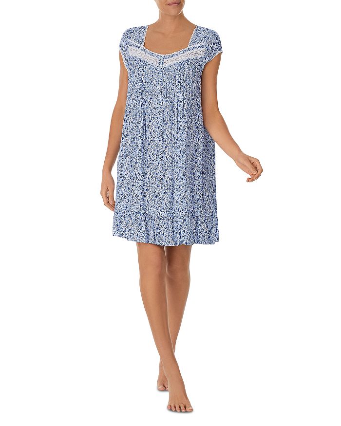 Eileen West Short Cap Sleeve Nightgown Bloomingdale's