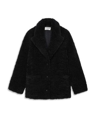 Zadig & Voltaire Fleur Soft Curly Coat | Bloomingdale's