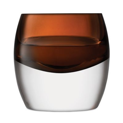 Whisky Club Peat Brown Tumblers, Set of 2
