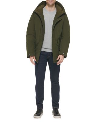 Full Zip Hooded Down Jacket 