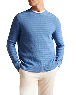 Ted Baker Stand Textured Crewneck Sweater