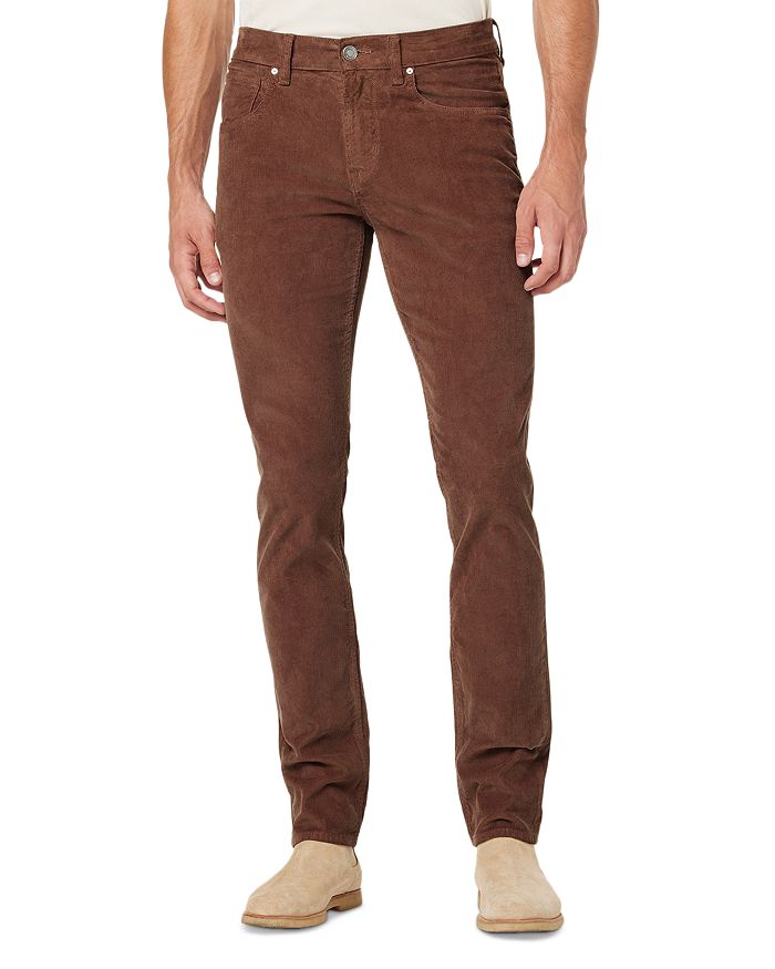 Hudson Blake Slim Straight Fit Jeans in Burnt Brown | Bloomingdale's