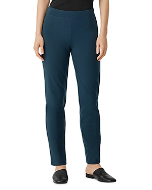 Eileen Fisher Women's Pull-on Slim-fit Ankle Pants In Dpadr