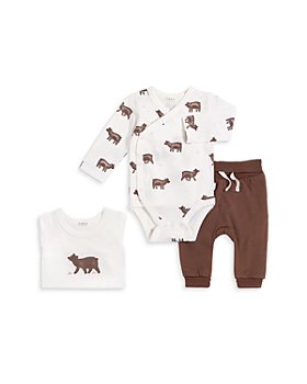 Shirt & Jogger Pants Bloomingdales Clothing Outfit Sets Bodysuits & All-In-Ones Baby First by petit lem Unisex Bear Print Bodysuit 