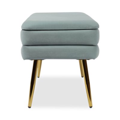 Ziva Velvet Storage Bench