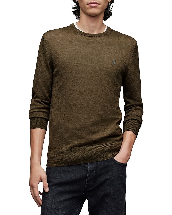 ALLSAINTS Mode Merino Wool Crewneck Sweater | Bloomingdale's