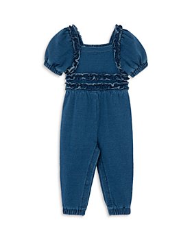 Habitual Kids - Girls' Square Ruched Jumpsuit - Baby