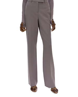 Helmut Lang Suit Pants In Mauve Grey
