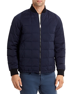 Theory Varet Quilted Bomber Jacket In Light Baltic | ModeSens