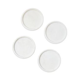 SFERRA Calanna Marbled Coasters, Set of 4