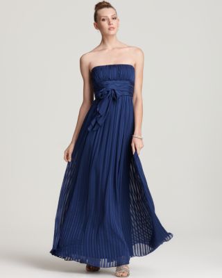 bcbg silk chiffon dress Ruffle Halter Chiffon Gown