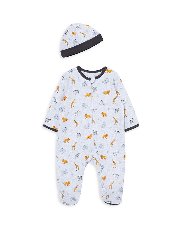 Little Me Boy's Jungle Pals Footie & Hat Set Baby Bloomingdale's