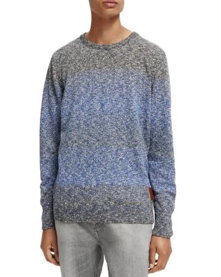 Soda Gradient Melange Crewneck Sweater 