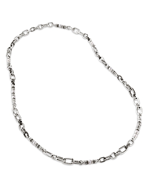 Shop John Hardy Sterling Silver Cultured Freshwater Pearl Classic Chain Necklace, 26