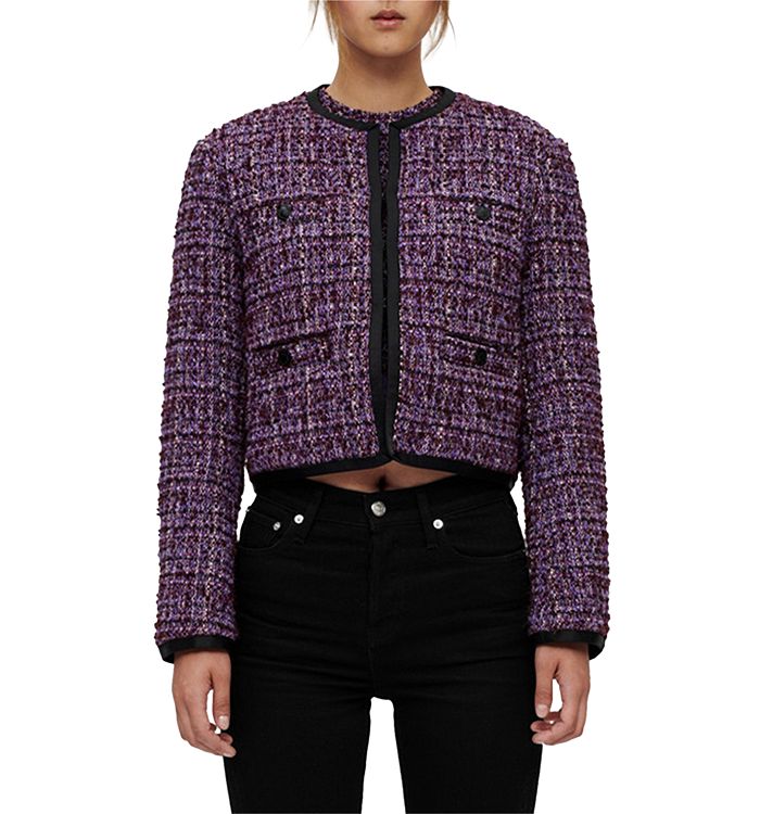 Maje Vifeld Tweed Jacket | Bloomingdale's