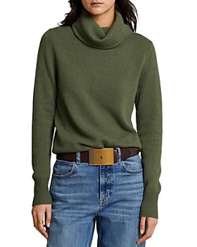 Ralph Lauren - Cashmere Cowl Turtleneck Sweater