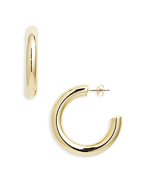 Aqua Hoop Earrings in 14K Gold Plated - 100% Exclusive