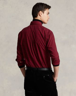 Classic Fit Plaid Twill Shirt