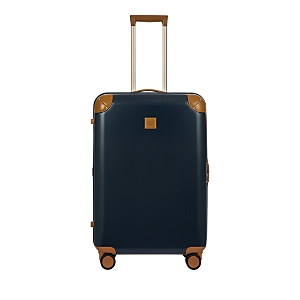 Shop Bric's Amalfi 27 Spinner Suitcase In Blue/tan