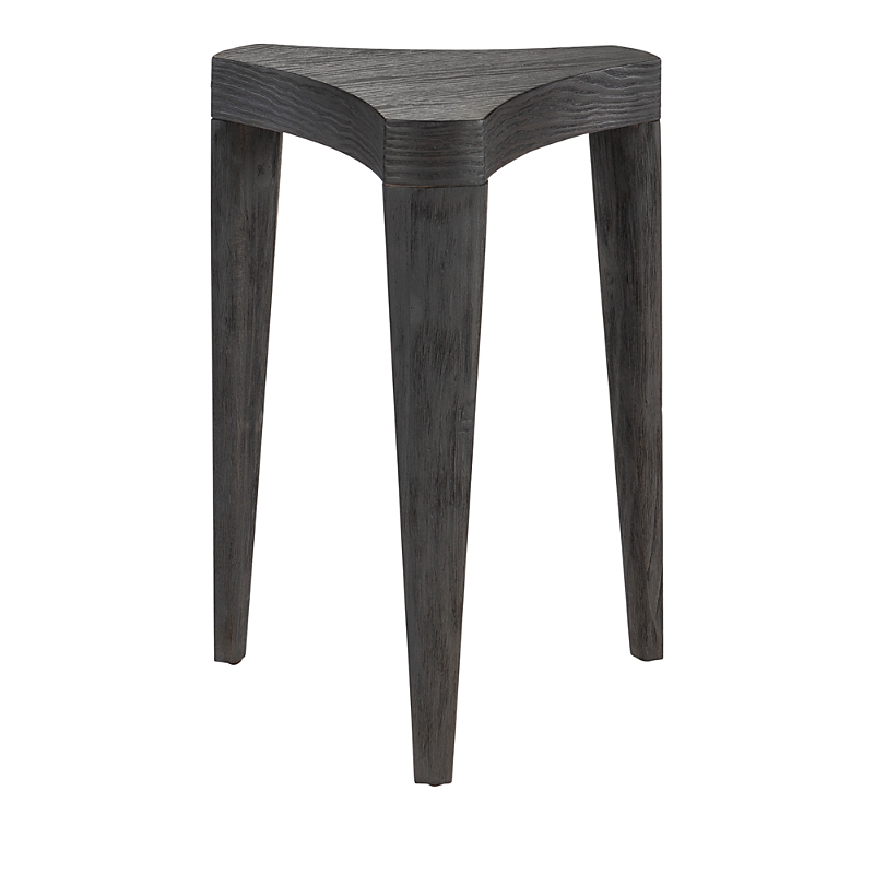 Bernhardt T Katana Accent Table In Blackened Pine
