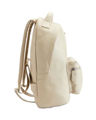 13" Laptop Pebbled Leather Backpack