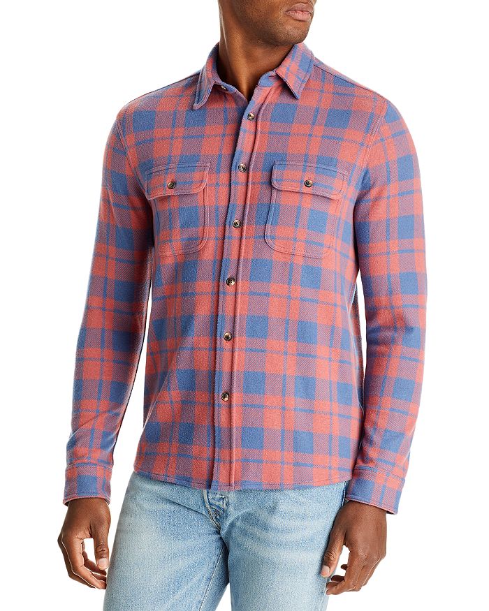 Faherty Legend Check Regular Fit Button Down Shirt | Bloomingdale's